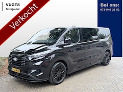 Ford Transit Custom - 320 2.0 TDCI L2H1 Dubbel cabine Black Edition 19 inch, Stoelverwarming, Carplay, etc Snoek