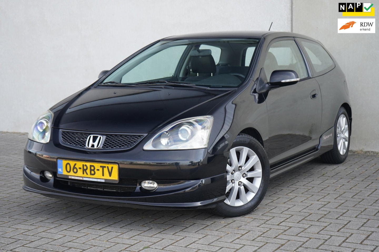 Honda Civic - 1.6i BAR Sport 1.6i BAR Sport, Airco, Lichtmetaal, NAP - AutoWereld.nl