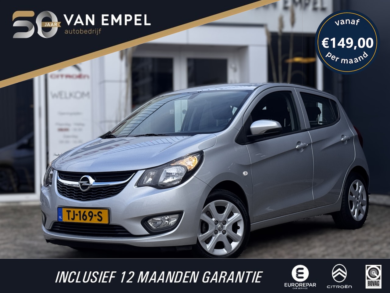 Opel Karl - 1.0 ecoFLEX Edition | Parkeersensoren | Cruise Control | Airco | NL-Auto - AutoWereld.nl