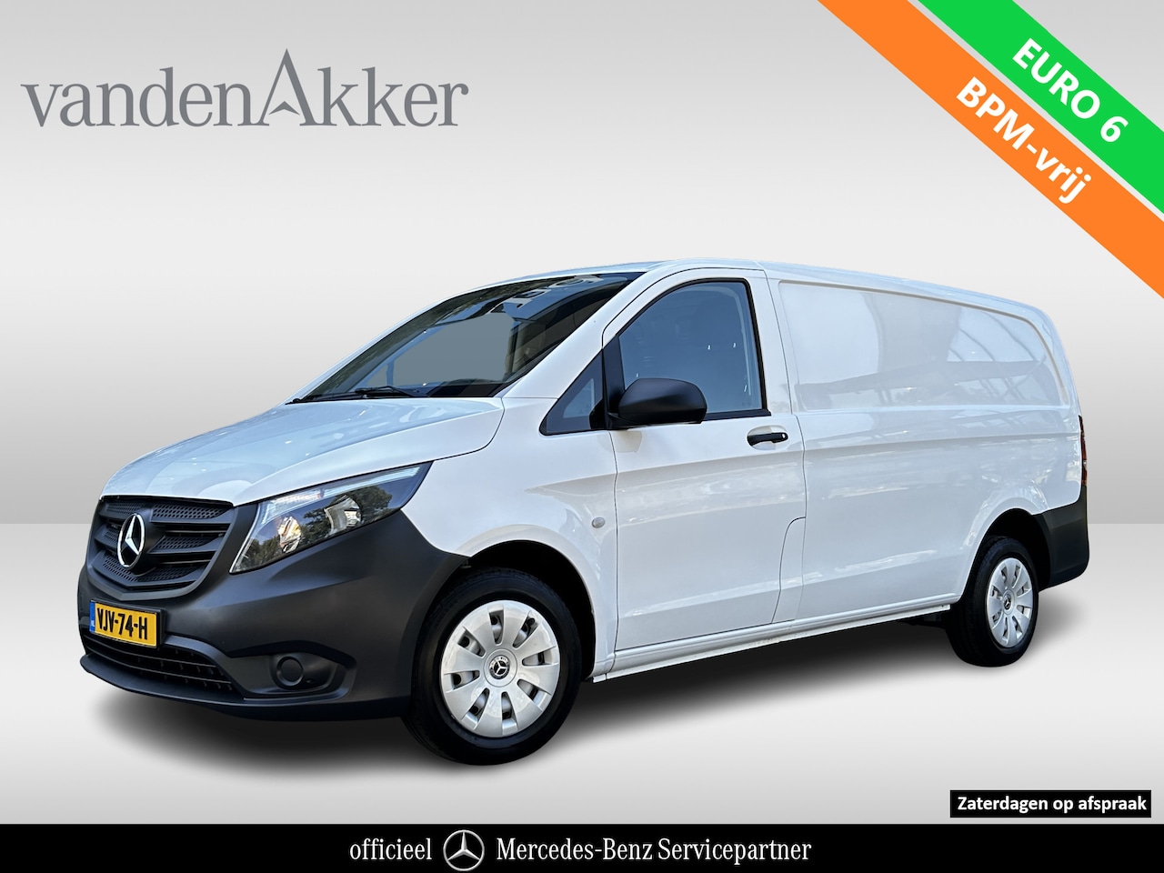Mercedes-Benz Vito - 110 CDI L2 Lang // Trekhaak // € 384,- p/mnd // Airco // 12 mnd Garantie // Bank // Radio - AutoWereld.nl
