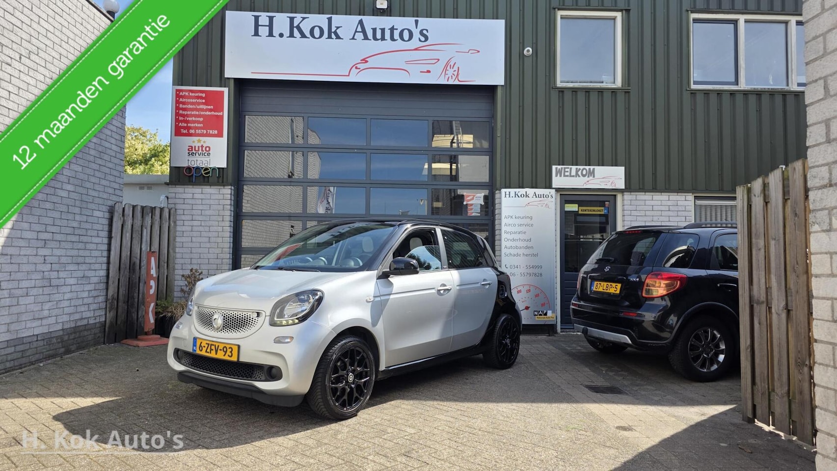 Smart Forfour - 1.0 Prime Panoramadak/airco - AutoWereld.nl