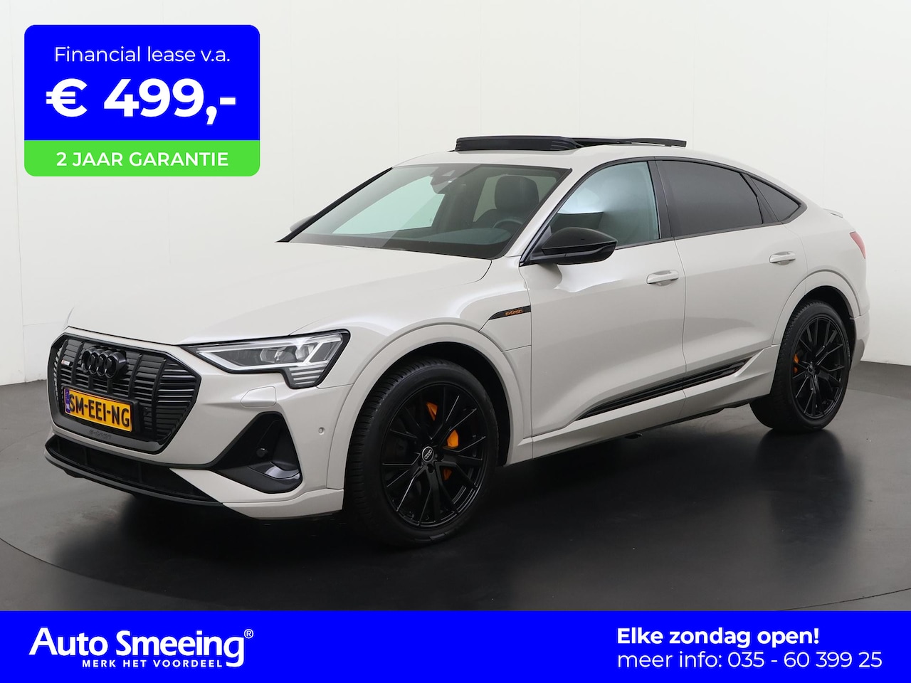 Audi e-tron Sportback - 55 quattro S-Line 95 kWh | SOH 94% | Black Styling | Panoramadak | Zondag Open! - AutoWereld.nl