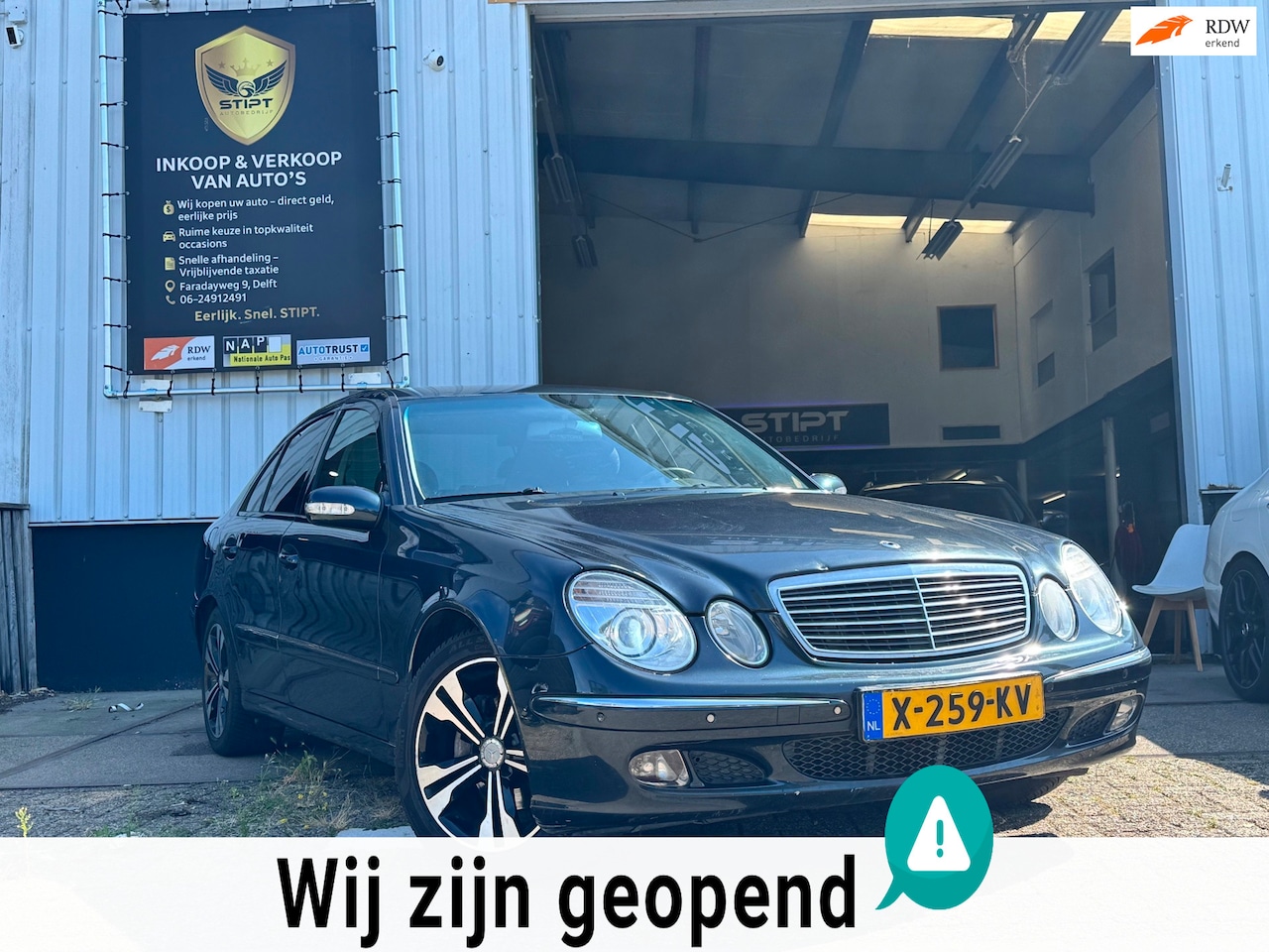 Mercedes-Benz E-klasse - 200 | CDI | Classic | 2004 | DIESEL | EXPORT | - AutoWereld.nl