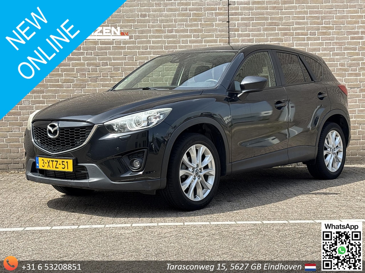 Mazda CX-5 - 2.2D HP GT-M 4WD Automaat | Leder | Climate | Cruise | Navi | PDC | Stoelverwarming | - AutoWereld.nl