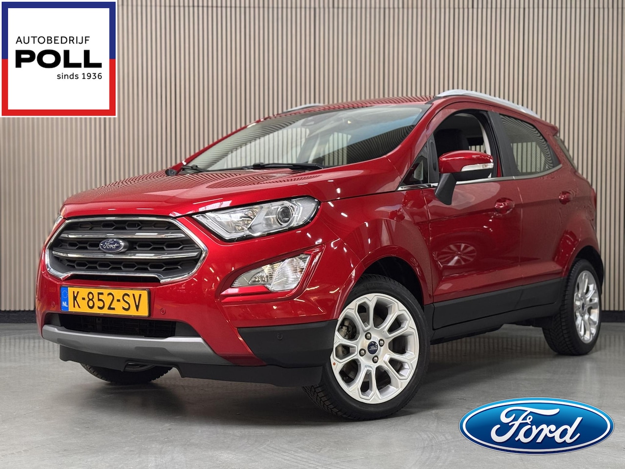 Ford EcoSport - 125pk Titanium Trekhaak Navi Camera Winter- Parking-Dodehoek pack Dealeronderhouden - AutoWereld.nl