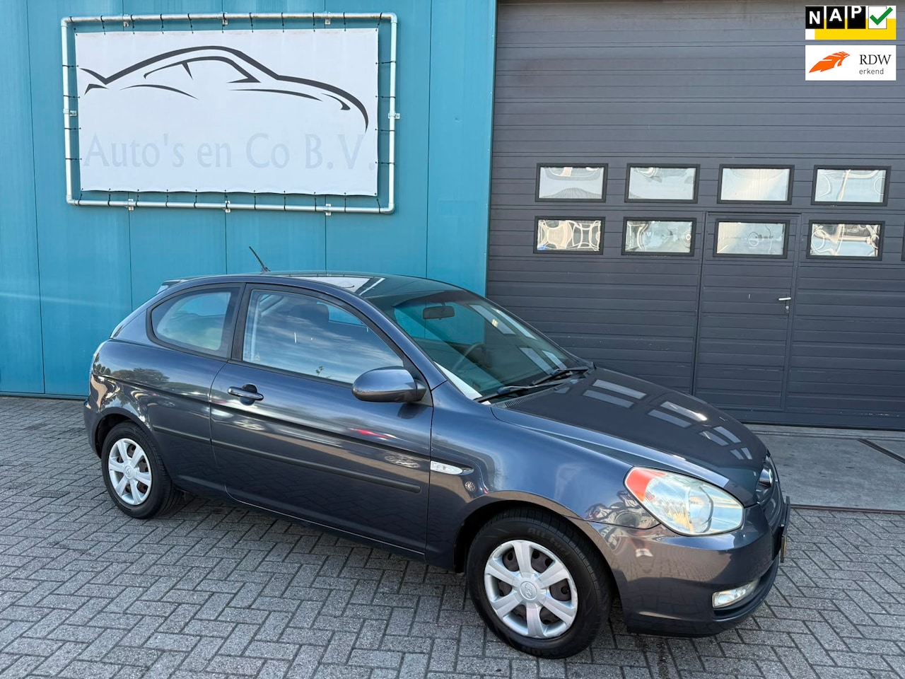 Hyundai Accent - 1.4i Dynamic Airco Zeer nette staat Dealer onderhouden NL Auto NAP - AutoWereld.nl