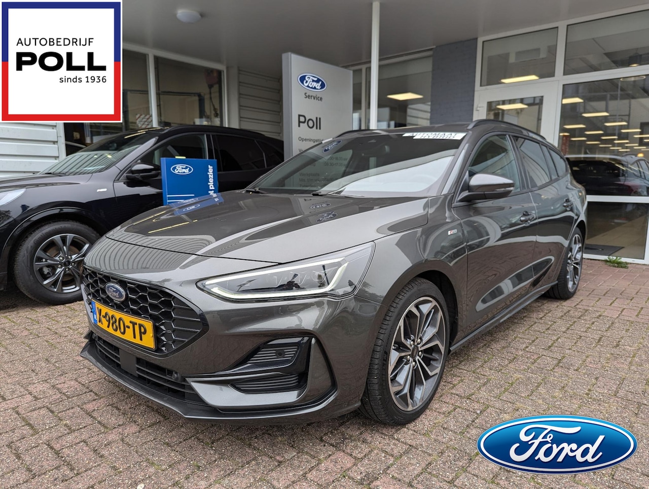 Ford Focus Wagon - 155pk EcoB Hybrid Automaat ST-Line Groot scherm Winter pack Full LED Koplampen Wagon - AutoWereld.nl