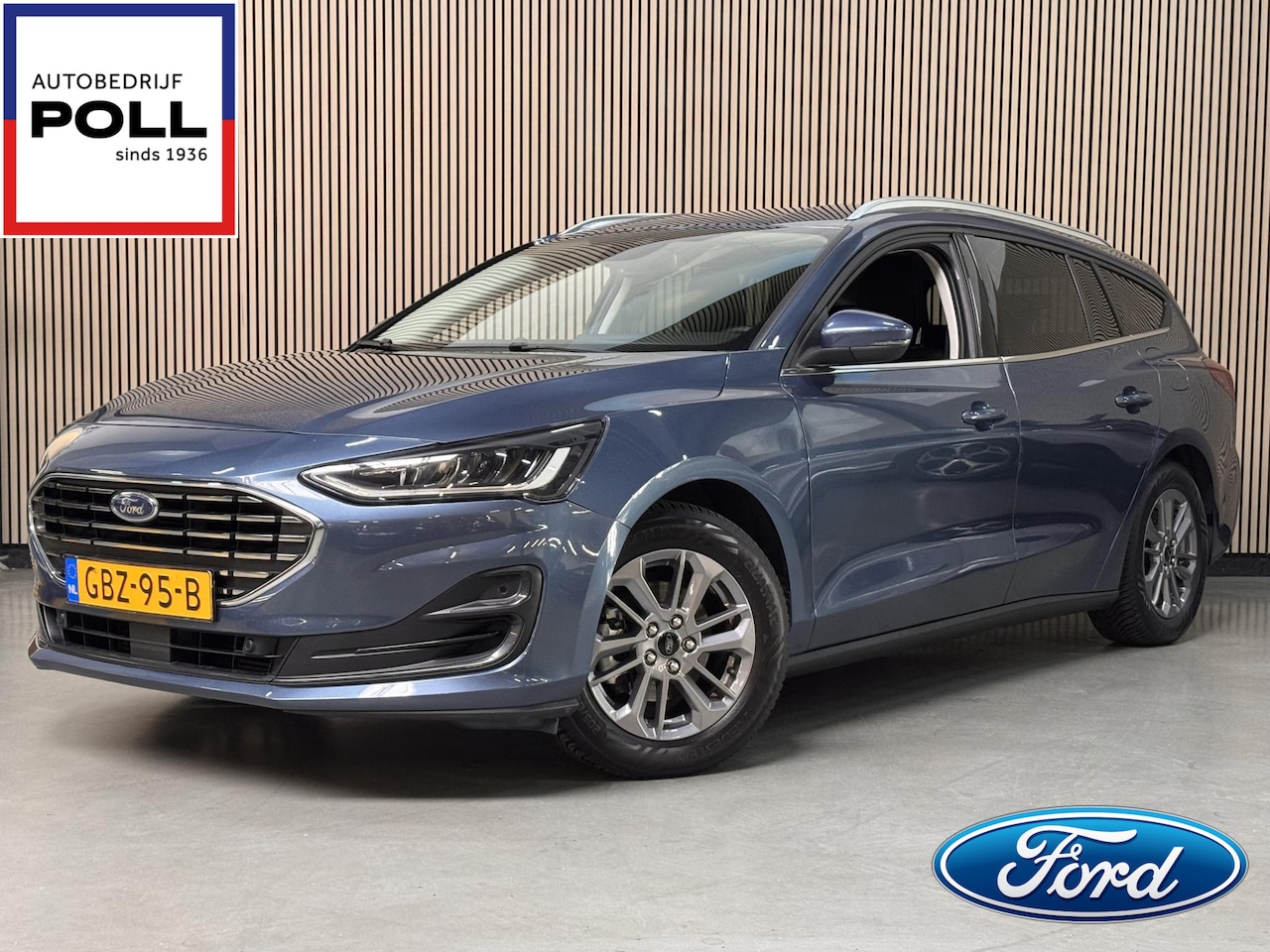 Ford Focus Wagon - 155pk Eco Hybrid Automaat Titanium Groot Sync-4 Navi Trekhaak All seasons Wagon Dealeronde - AutoWereld.nl