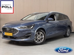 Ford Focus Wagon - 155pk Eco Hybrid Automaat Titanium Groot Sync-4 Navi Trekhaak All seasons Dealeronderhoude