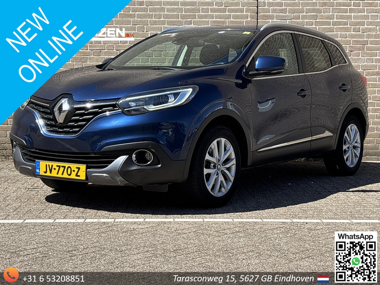 Renault Kadjar - 1.2 TCe Intens | Navi | 1/2 Leder | Camera | Climate | Cruise | Trekhaak - AutoWereld.nl
