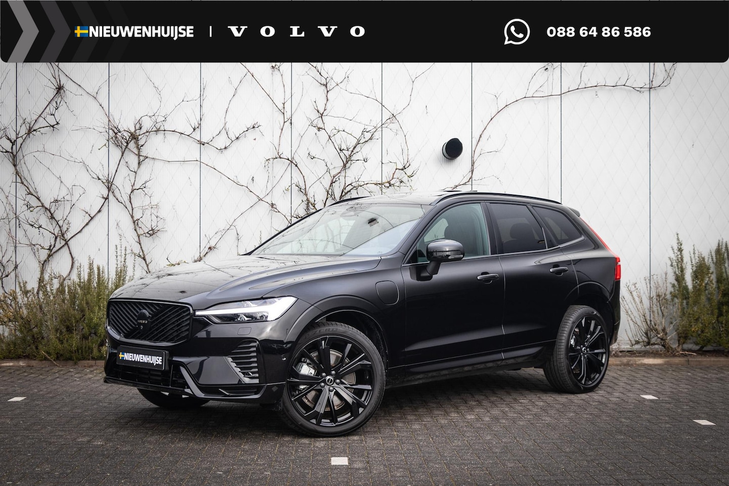 Volvo XC60 - 2.0 T8 Plug-in hybrid AWD Ultra Black Edition | Adaptieve Cruise Control | Panoramadak | H - AutoWereld.nl
