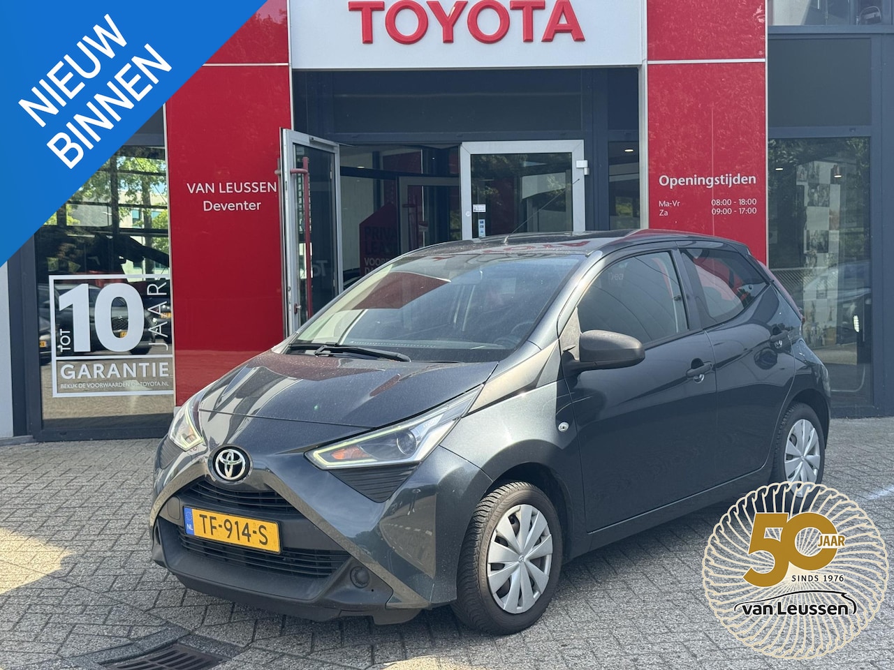 Toyota Aygo - 1.0 VVT-i x-fun AIRCO EL-RAMEN CENTR.PPORT.VERGR. - AutoWereld.nl