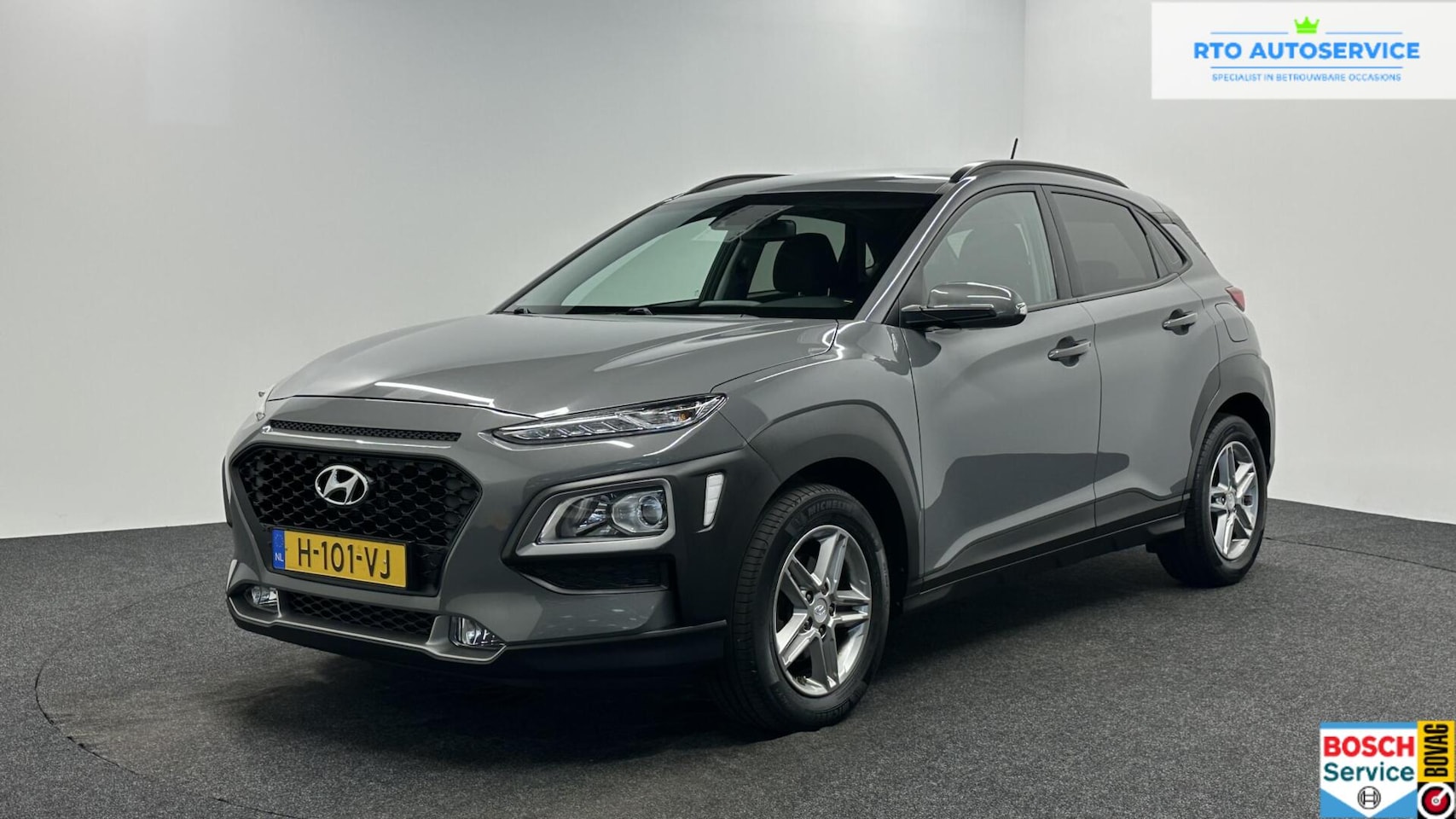 Hyundai Kona - 1.0 T-GDI Comfort CARPLAT CAMERA CRUISE LM 75000 KM. - AutoWereld.nl