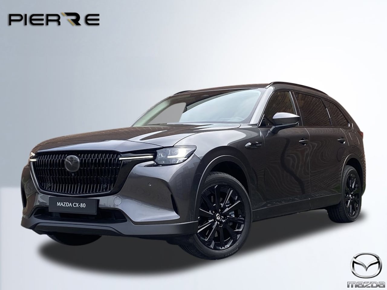 Mazda CX-80 - 2.5 e-SkyActiv PHEV Exclusive-Line | BLACK LINE EDITION | € 6500,- VOORDEEL van € 74.340,- - AutoWereld.nl