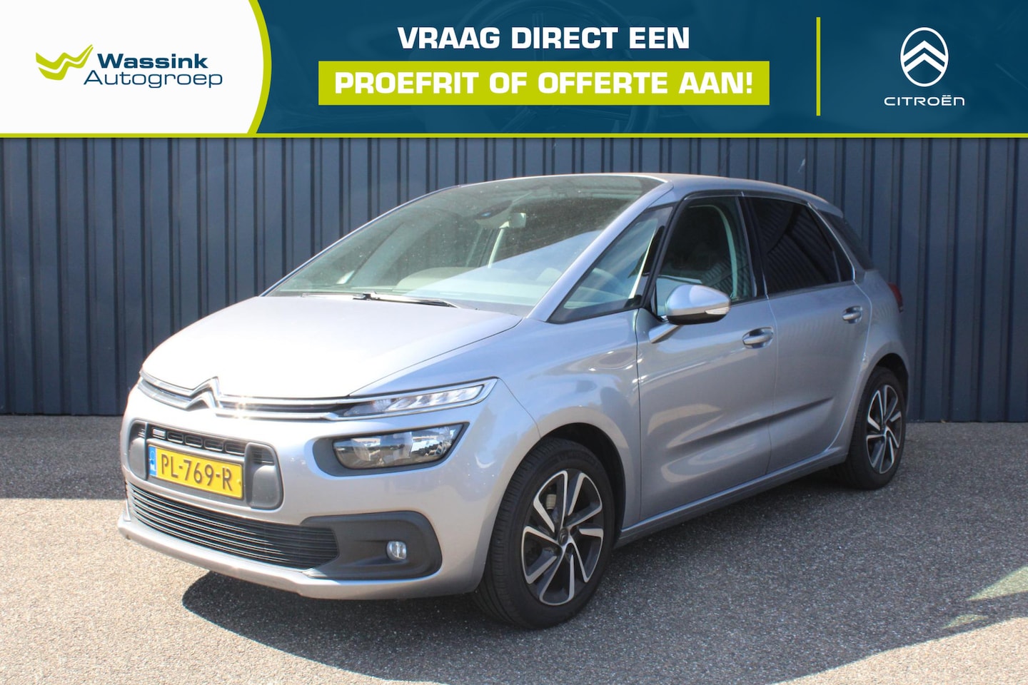 Citroën C4 Picasso - 1.2 PureTech Selection Navigatie | Parkeer Sensoren Achter | Climate Control | Trekhaak 1. - AutoWereld.nl