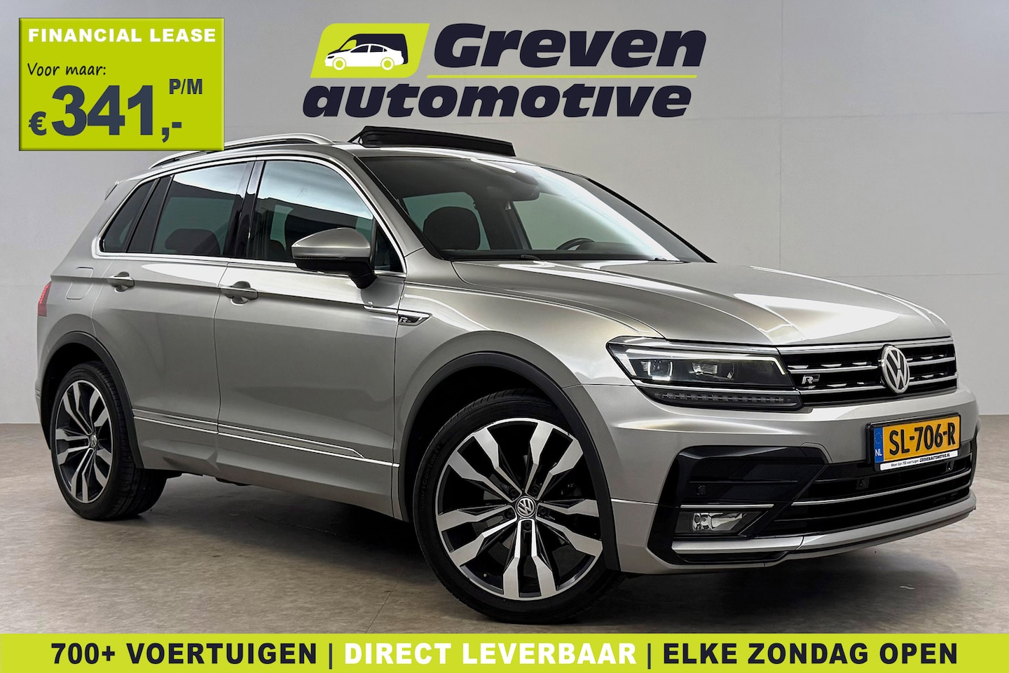 Volkswagen Tiguan - 1.4 TSI ACT Highline R-Line | Pano | Virtual | DSG | Cruise | Carplay | LED | Trekhaak | N - AutoWereld.nl