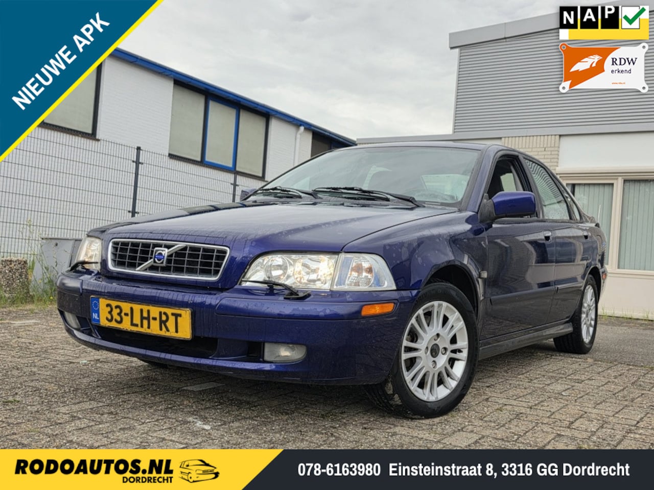 Volvo S40 - 1.8 Europa Airco 122dkm Nieuwe APK ✅ - AutoWereld.nl