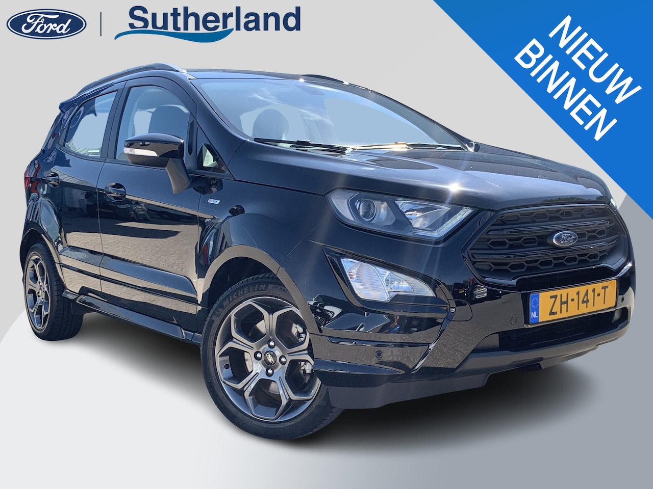 Ford EcoSport - 1.0 EcoBoost ST-Line Black | Blind Spot Assist | Winter Pack | Cruise Control - AutoWereld.nl