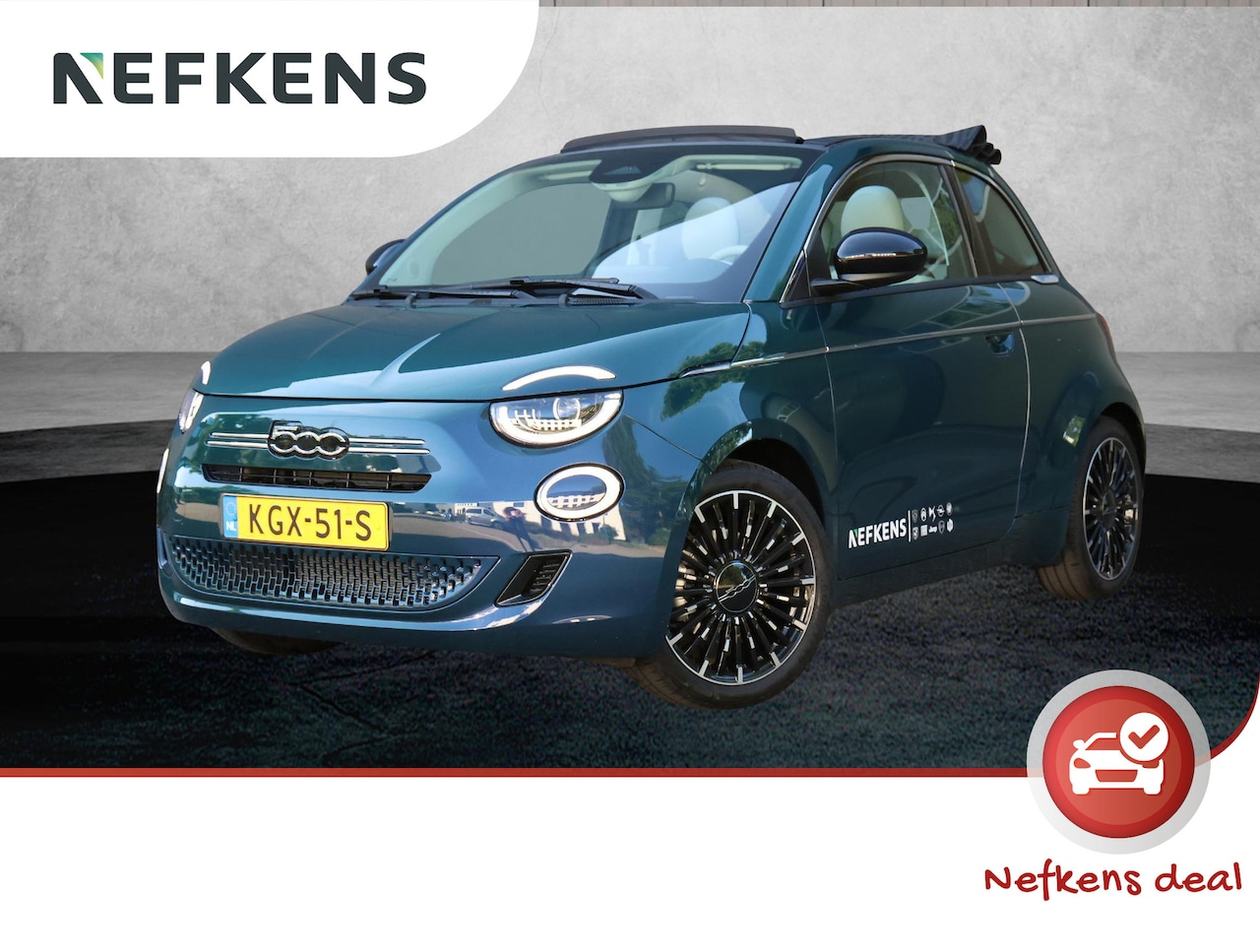 Fiat 500 C - 1.0 Hybrid La Prima Cabrio | Navigatie | Achteruitrijcamera | JBL Premium Sound - AutoWereld.nl
