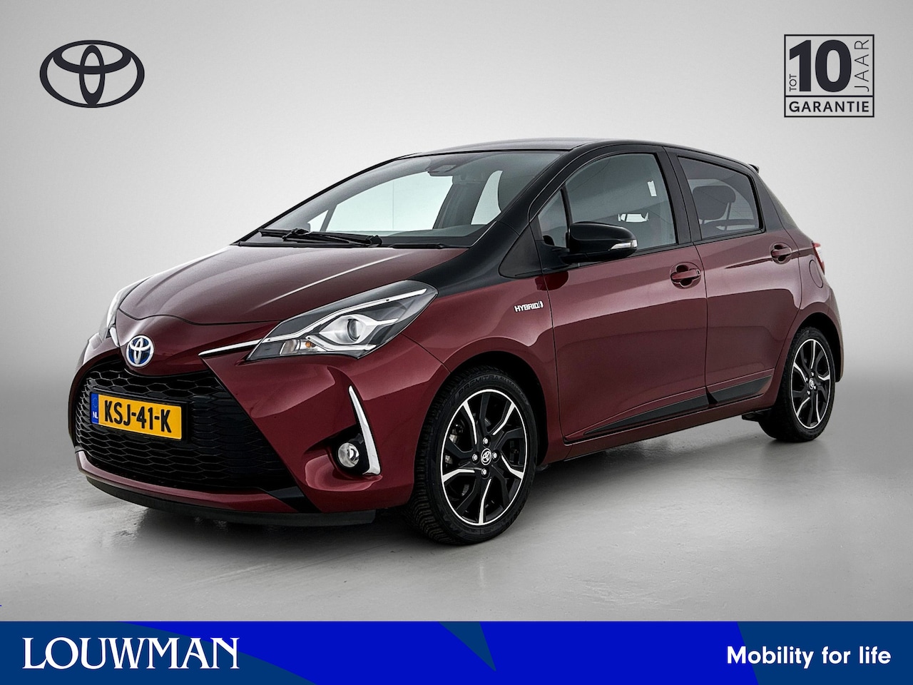 Toyota Yaris - 1.5 Hybrid Bi-Tone Plus | Navigatie | Cruise Control | Climate Control | - AutoWereld.nl