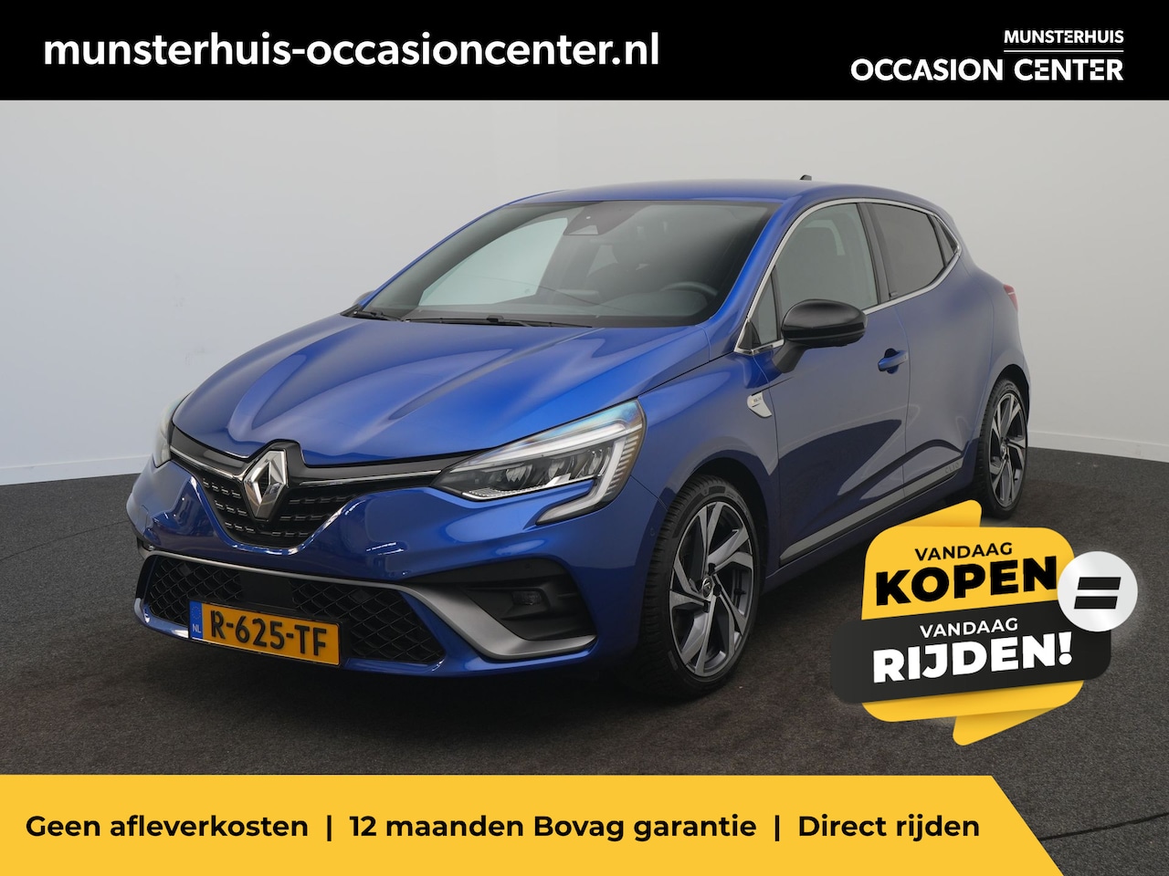 Renault Clio - 1.6 E-Tech Hybrid 140 R.S. Line - RIJKLAARPRIJS - All Seasonbanden - Rondomzichtcamera - D - AutoWereld.nl