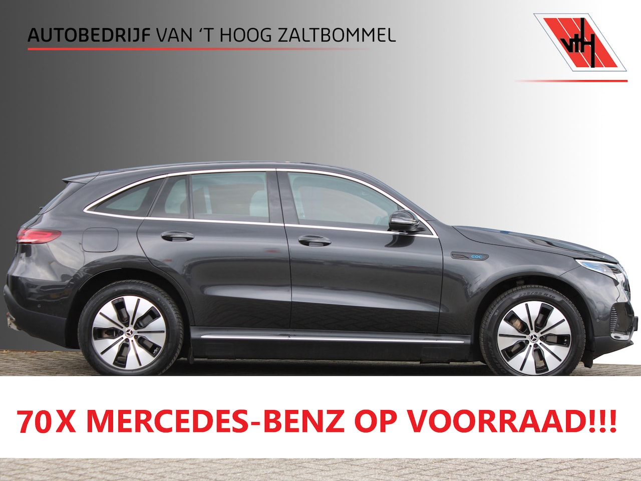Mercedes-Benz EQC - 400 4MATIC Business Solution 80 kWh LEDER CAMERA TREKHAAK - AutoWereld.nl
