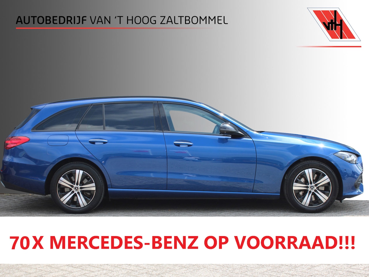 Mercedes-Benz C-klasse Estate - 300e Luxury Line NIGHT PAKKET MEMORY DISTRONIC 360-CAMERA CARPLAY SFEER 17'' - AutoWereld.nl
