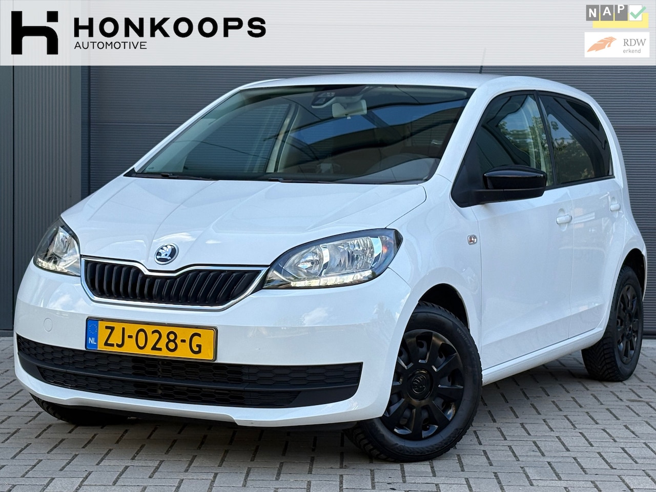 Skoda Citigo - 1.0 G-TEC Ambition - Cruise control - Airco - Bluetooth - AutoWereld.nl