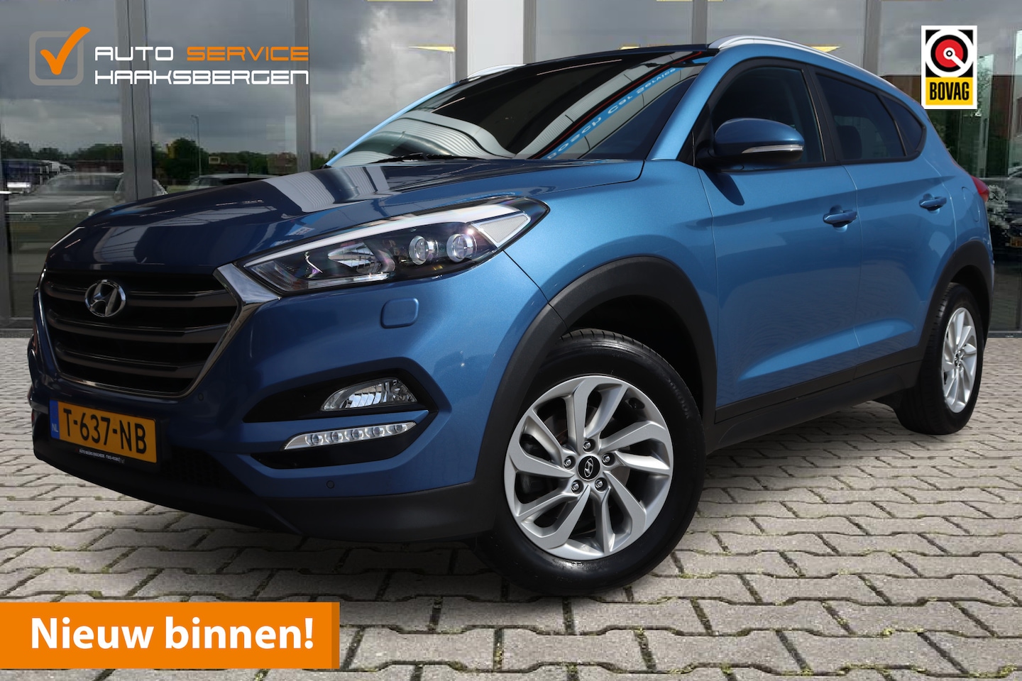 Hyundai Tucson - 1.6 GDi Premium | Trekhaak | Leder | Camera | - AutoWereld.nl