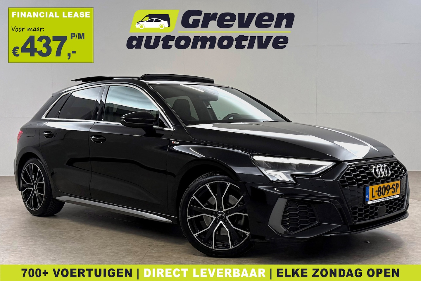 Audi A3 Sportback - 35 TFSI S-Line | Pano | Virtual | B&O | Camera | Carplay | Cruise | Trekhaak | NAP - AutoWereld.nl