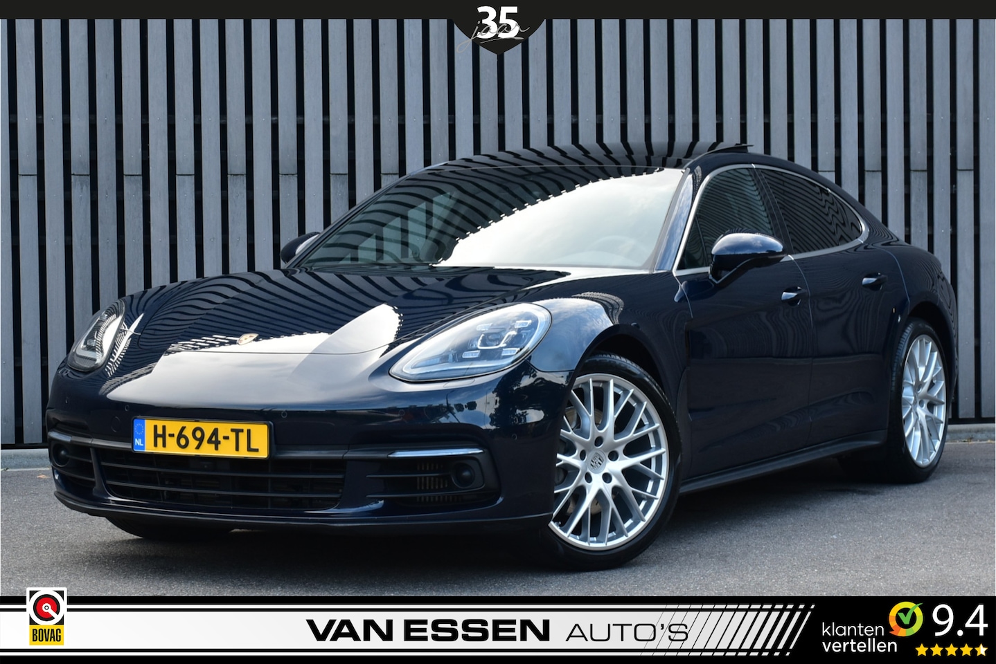 Porsche Panamera - 2.9 4S Pano Luchtvering Sport-Chrono Stoel/Stuurverw. Memory Sportuitlaat! - AutoWereld.nl