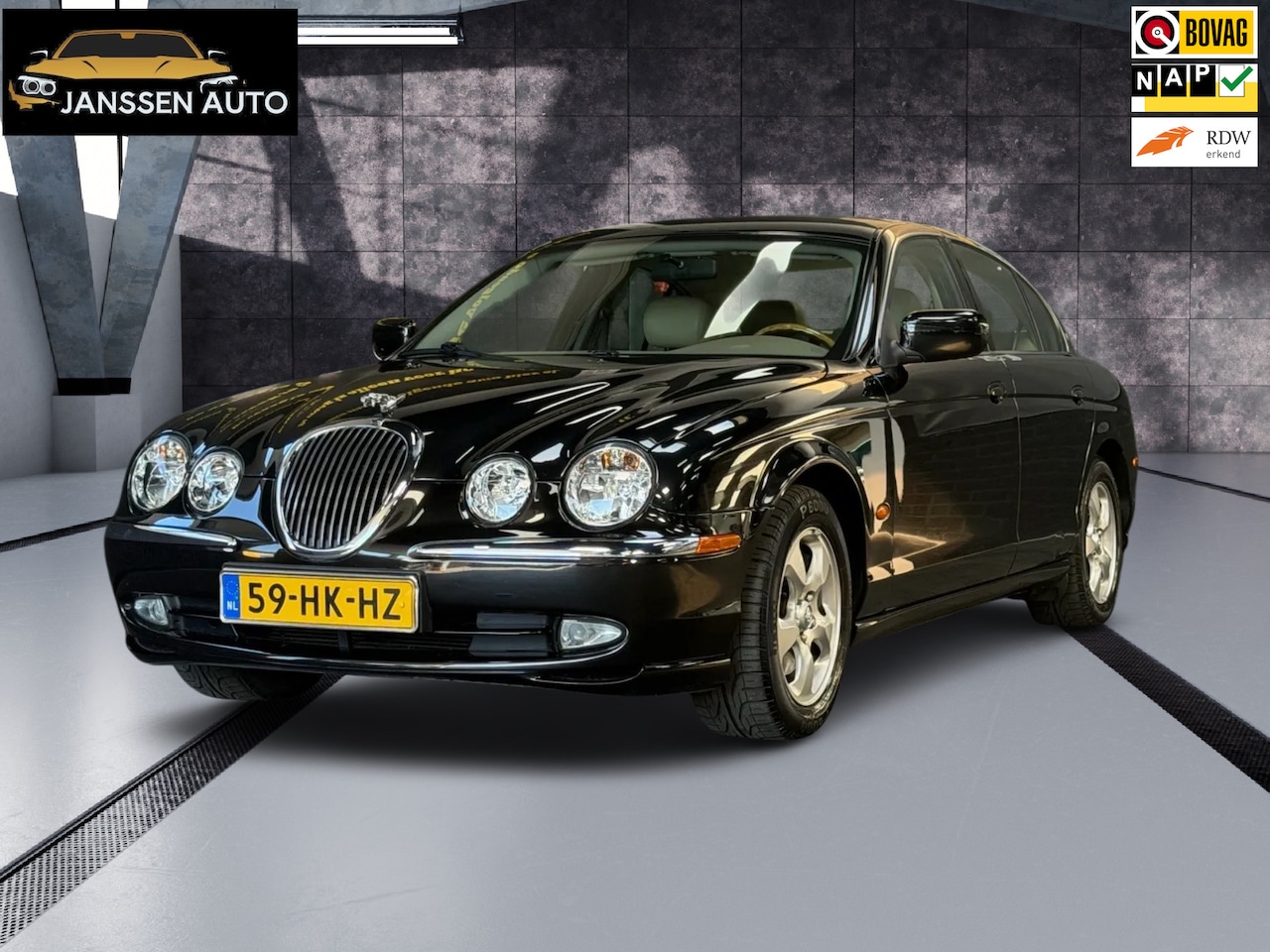 Jaguar S-type - 3.0 V6 Executive | Nieuwstaat | NL Auto | Unieke Km stand | Leder | NAP - AutoWereld.nl
