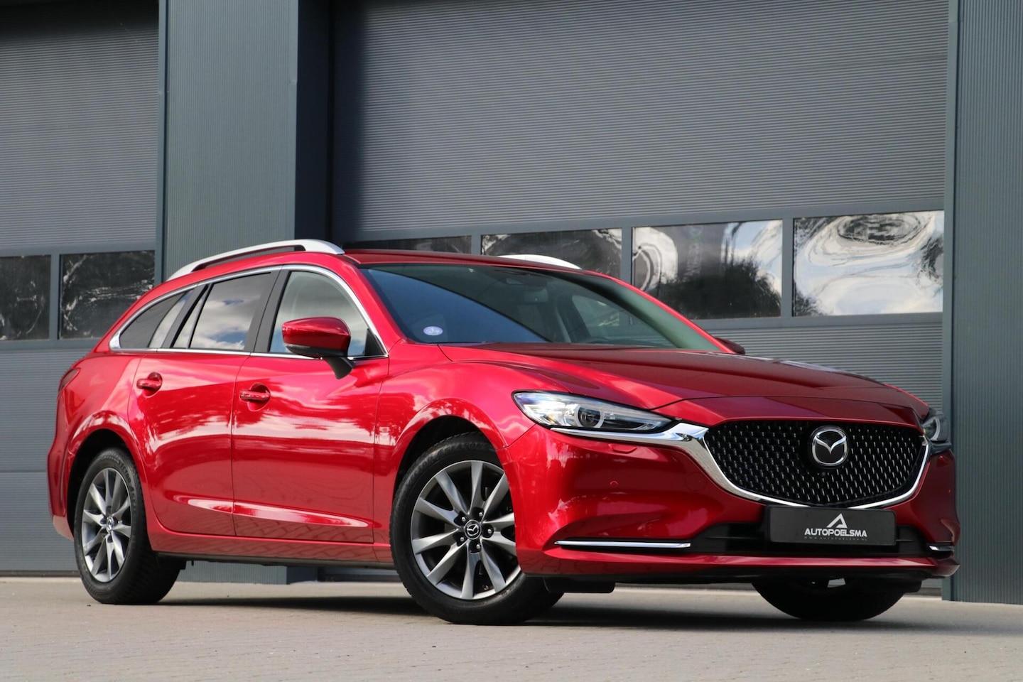 Mazda 6 Sportbreak - 2.0 SkyActiv-G 165 AdaptiveCruise Headup Leder Memory BoseSound 360View Trekhaak Stoelvent - AutoWereld.nl
