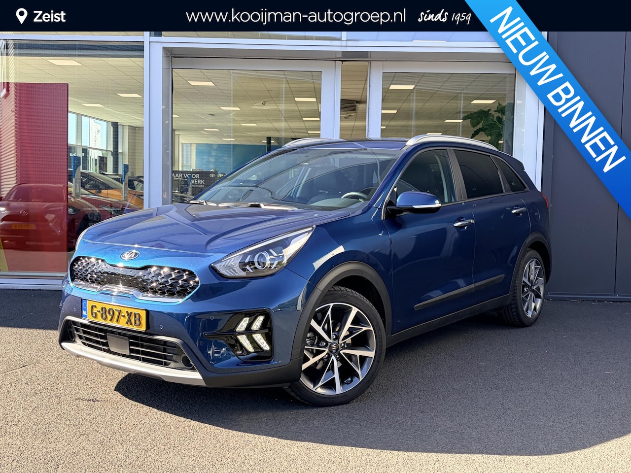 Kia Niro - 1.6 GDi Hybrid DynamicPlusLine | Unieke tellerstand | Stoel/stuurverwarming | Parkeersenso - AutoWereld.nl