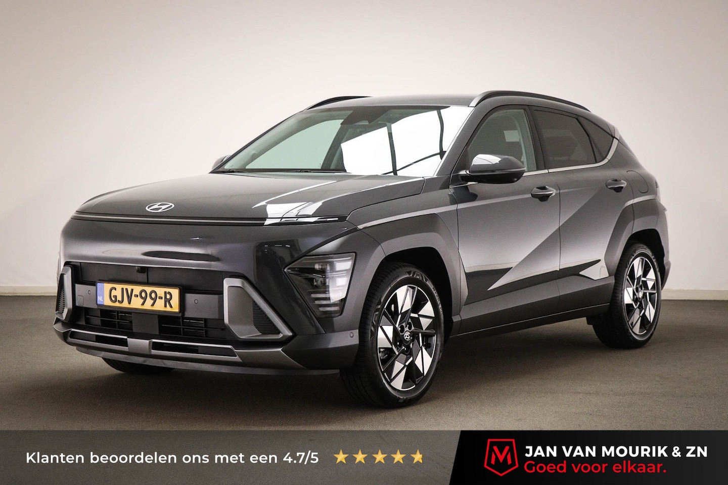 Hyundai Kona - 1.6 GDI HEV Premium | ACHTERBANKVERWARMING | STOELVENTILATIE | DAB | APPLE | CAMERA - AutoWereld.nl