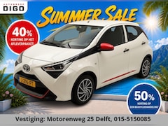 Toyota Aygo - 1.0 VVT-i CORAL RED PACK 1e EIG. GARANTIE 7-2030* AIRCO. CARPLAY NAVI.PRIVACY GLASS. COMFO