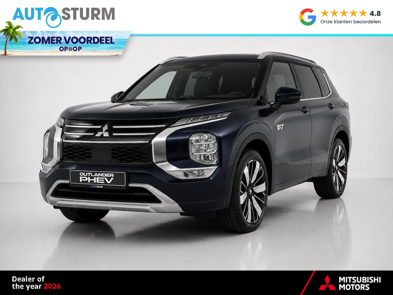 Mitsubishi Outlander - 2.4 PHEV Instyle+ 2.4 PHEV Instyle - AutoWereld.nl