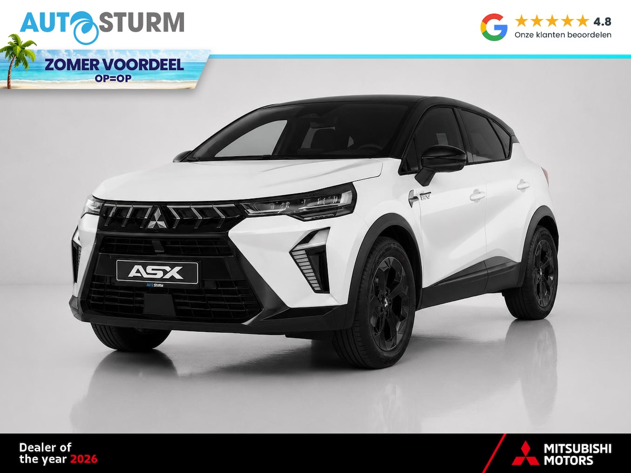 Mitsubishi ASX - 1.8 HEV AT Black Edition 1.8 HEV AT Black Edition - AutoWereld.nl