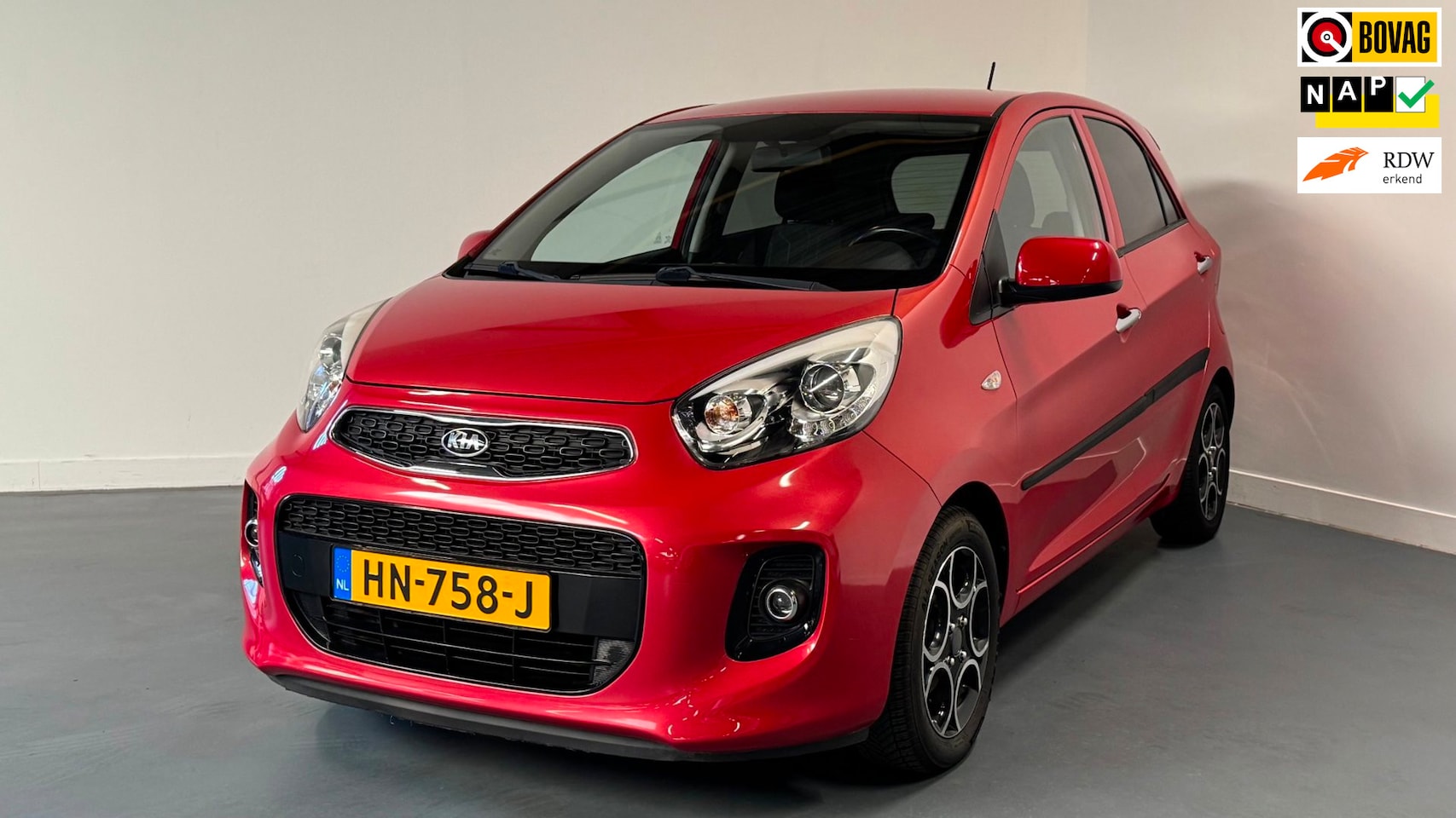 Kia Picanto - 1.0 CVVT First Edition | NL-AUTO | 1E EIGENAAR | AFN. TREKHAAK | BLUETOOTH | - AutoWereld.nl
