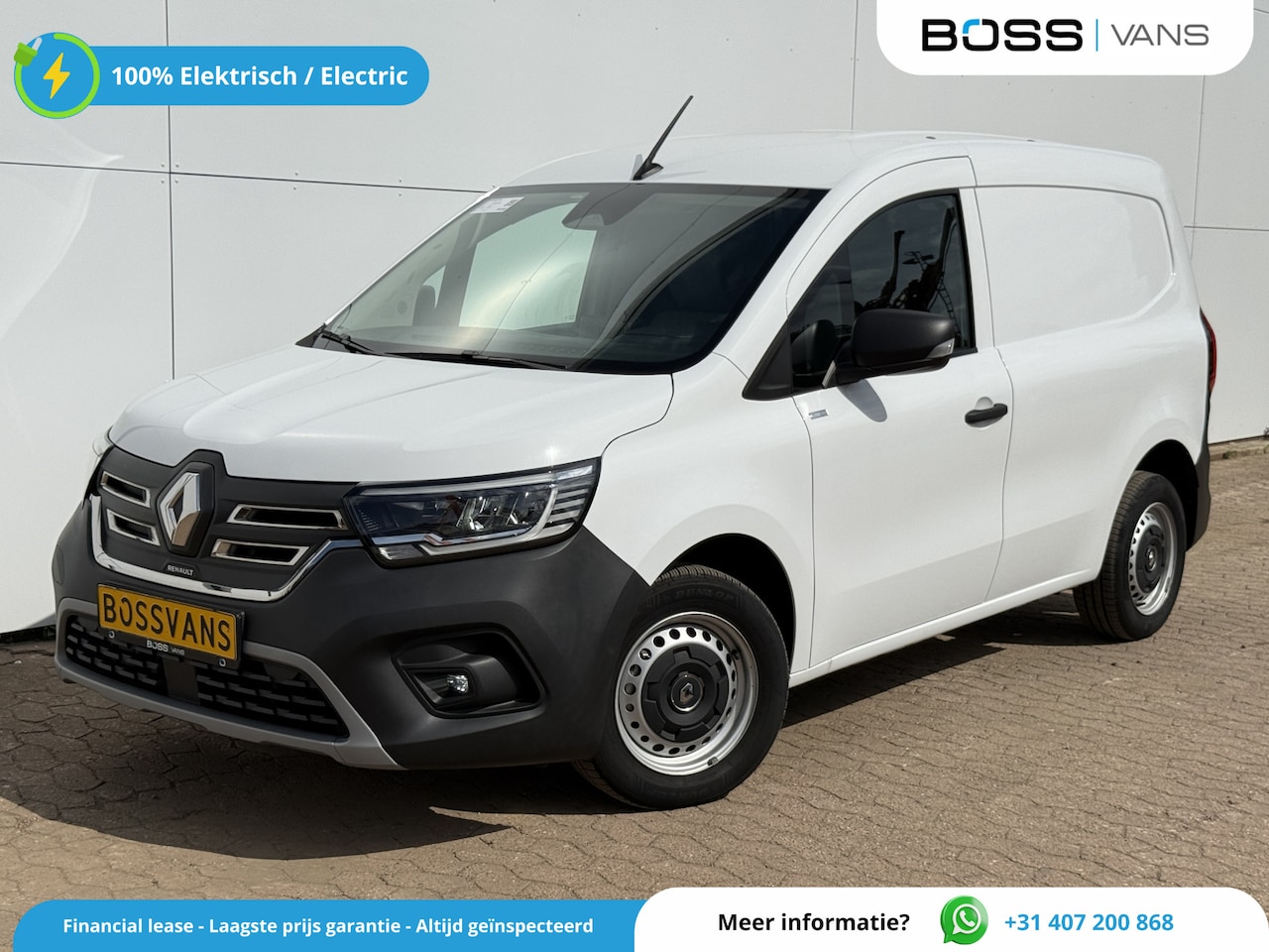 Renault Kangoo E-Tech - 45kWh 122PK L1 Elektrisch 300km WLTP 98.5% (SOH) Climate Control Cruise Control Carplay LE - AutoWereld.nl