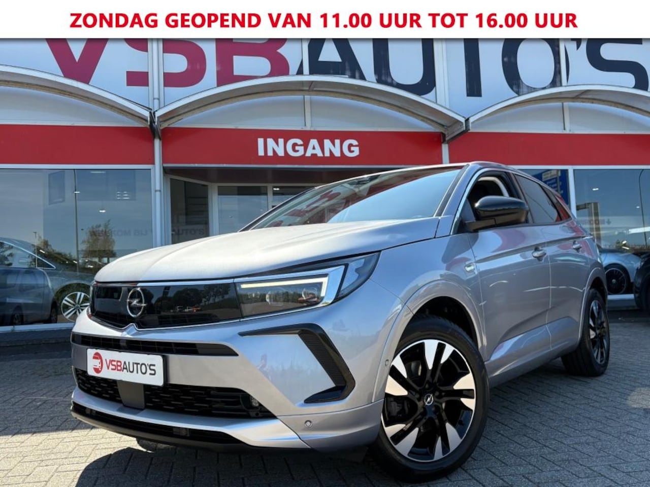 Opel Grandland - 1.2 TURBO AUT. NAVI CAMERA AIRCO CARPLAY - AutoWereld.nl