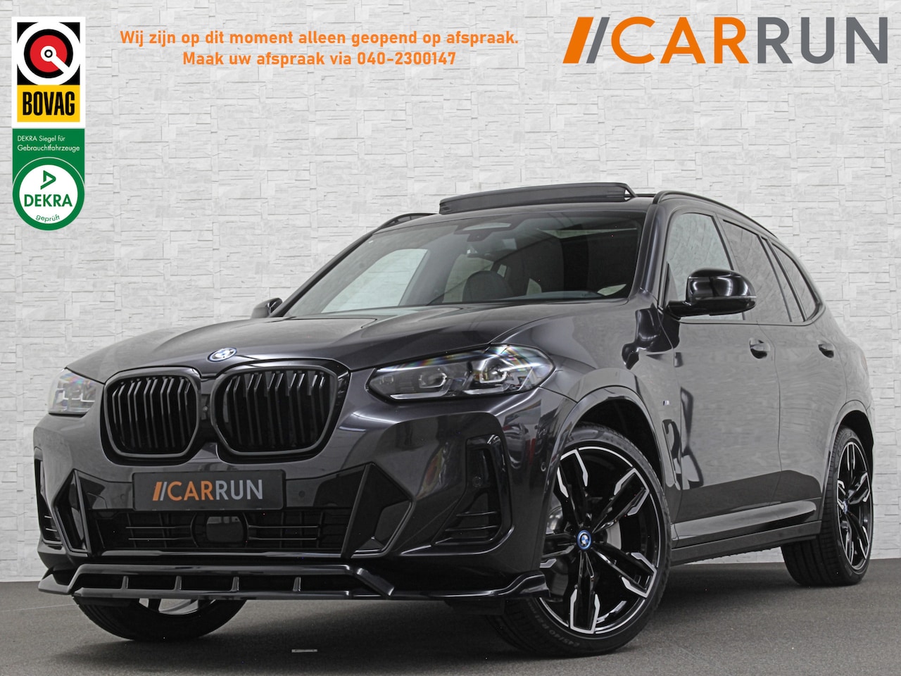 BMW iX3 - M-Sport | Sophisto Grey! | Panorama | ACC | Leder | Memory | El. Trekhaak | 97.6% SOH | Sf - AutoWereld.nl