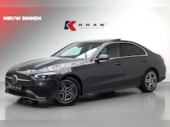 Mercedes-Benz C-klasse - C300e AMG Line |Pano|Burmester|Ambient|Trekhaak|Leder|