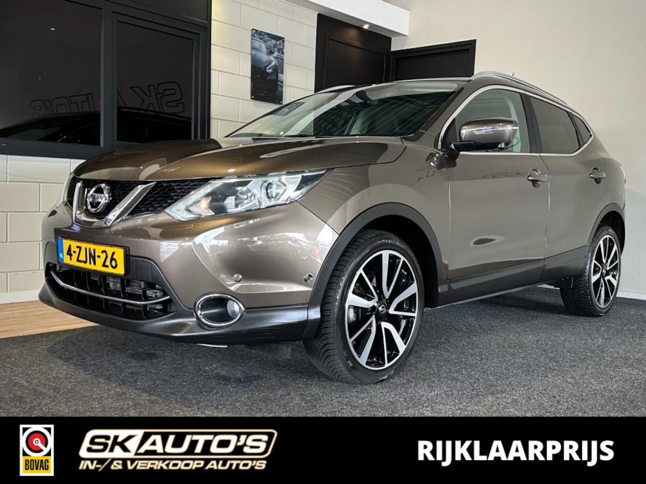 Nissan Qashqai - 1.2 TEKNA l NAP l AUTOMAAT l STOELVERW l KEYLESS l CAMERA l - AutoWereld.nl