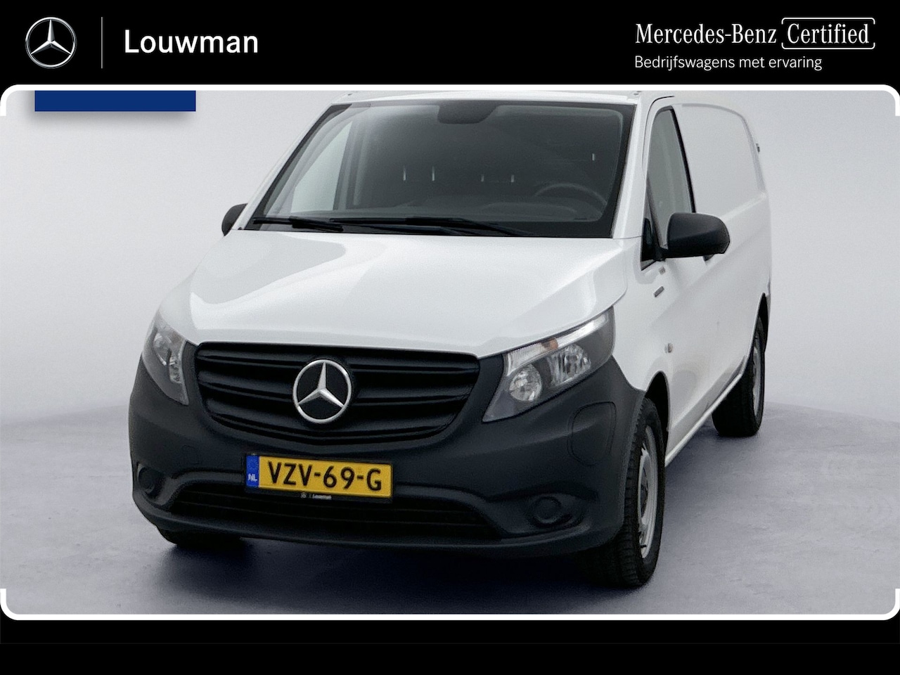 Mercedes-Benz eVito - Lang 66 kWh 266km actieradius Snelladen Carplay Camera Mercedes Certified - AutoWereld.nl