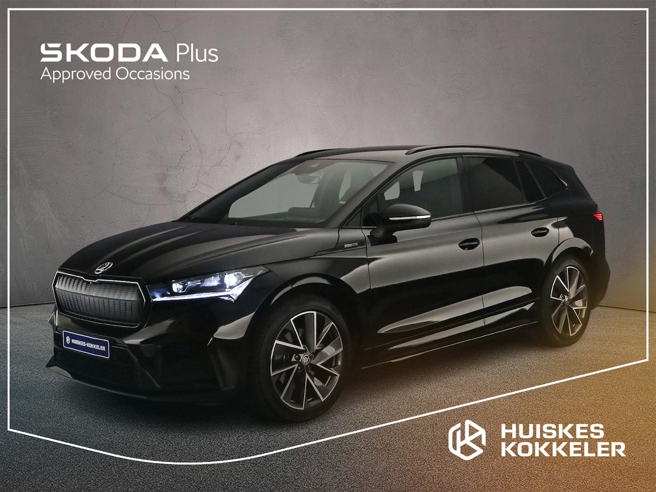 Skoda Enyaq iV - 60 Sportline 180pk Automaat Warmtepomp, Trekhaak, Adaptive cruise control, Navigatie, LED - AutoWereld.nl