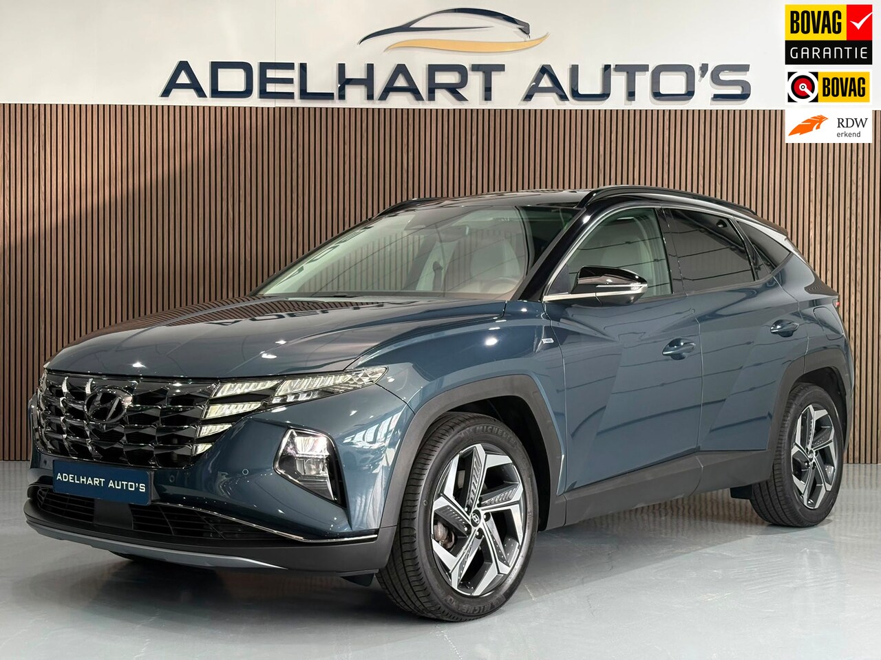 Hyundai Tucson - 1.6 T-GDI MHEV Comfort Smart / Navigatie full map / Lederen interieur / Keyless / Krell So - AutoWereld.nl