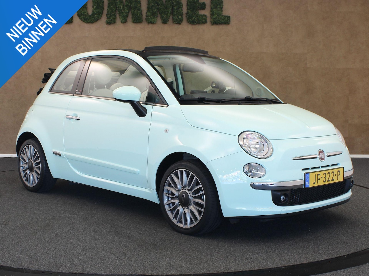 Fiat 500 C - 0.9 TwinAir Turbo Lounge - ORIGINEEL NEDERLANDSE AUTO - AFKOMSTIG VAN 2E EIGENAAR - CABRIO - AutoWereld.nl
