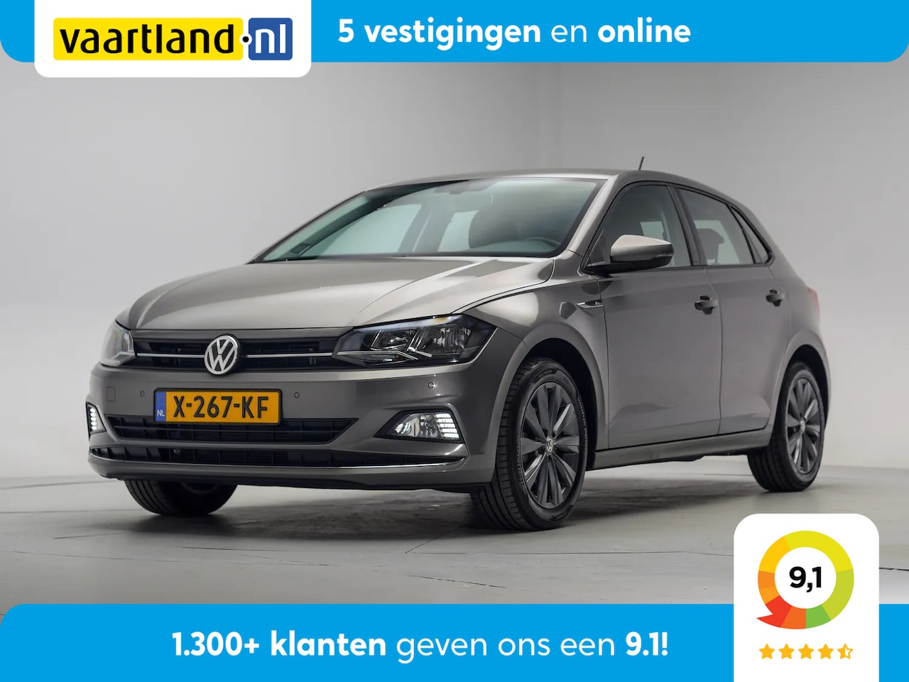 Volkswagen Polo - 1.5 TSI DSG Highline Business [ Navigatie Adapt.cruise Stoelverwarming ] - AutoWereld.nl
