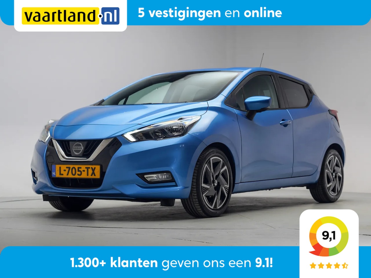 Nissan Micra - 1.0 IG-T Tekna [ Apple/Android 360°-camera Bose Climate ] - AutoWereld.nl